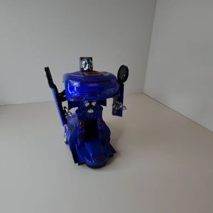 รถหุ่นยนต์แปลงร่าง ชนถอย มีเสียง มีไฟ ของเล่น