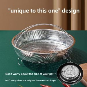 gumahus | Stainless Steel Thick One-Piece Steamer Rack for Rice Cooker