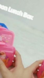 Cartoon Lunch Box Kids Food Containers with Spoon (BGJAYA)