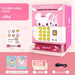 Yimi | Hộp Đựng Tiền Chỉ Rút và Đặt Tiền với Mật Khẩu