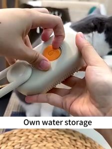 Pet Brush 3 in 1 Cat Steam Brush Massage Dog Brush Cat Grooming Comb Hair Removal Pet Cleaning Supplies