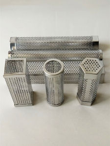 Stainless Steel BBQ Smoking Tube Wood Particle Cold Smoke Generator Outdoor Cooking Tools for Grilling And Smoking Meats