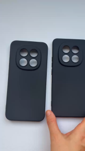 Ốp lưng dẻo Xiaomi Redmi Note 15 4G/5G Note 15 Pro 5G (màu đen) khoét mắt bảo vệ Camera
