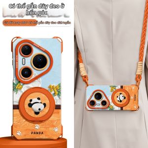 GGUU | Protective Huawei Pura 90 Pro Max Phone Case with Kickstand and Lanyard