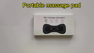 Portable Neck Shoulder Massager Patch Rechargeable Pain Relief Muscle Relaxer