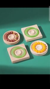 Solid wood bracelet and bangle display stand. Jewelry display stand Jewelry showcase stand