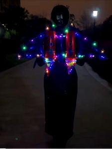 UMI LED Angel Butterfly Wing Aluminum Foil Balloon with Led String Lights Outdoor Activities Kids Toys Girls Birthday Party