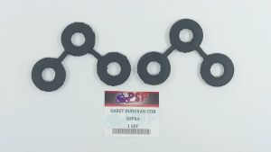 Karet Dudukan Stir Supra (Harga Per Set Isi 2) - Rubber Seat Peredam Ganjal Ganjel Pangkon Bracket