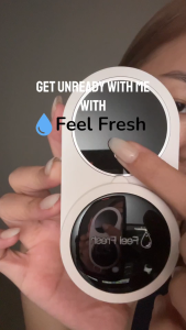 Feel Fresh UV Twin+ Toothbrush Sterilizer - Automatic Cover Portable USB Rechargeable