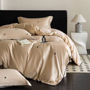 Kiss Dear | Cotton Long Staple Fiber Bed Sheet Duvet Cover 4-Piece