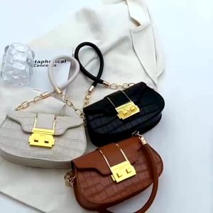 TAS SELEMPANG WANITA - Clopper Bag Crocot, Tas Selempang Bahut, Tas Wanita