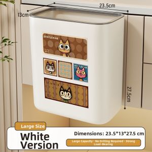evesigar | Wall-mounted Household Waste Bin