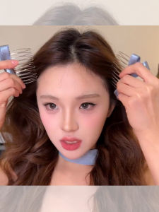 Princess Style Hair Comb Backward Butterfly Knot Hairpiece Volumizing Hair Density Enhancing Side Bangs Unique Fashion Accessory