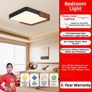 PAIMIJI | Retro Modern Simple Round Eye-Protection Ceiling Light