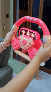 Đồ Chơi Vô Lăng Xe Hơi Tập Lái Gắn Ô Tô Tương Tác Có Nhạc Đèn Chạy Pin Cho Bé Phát Triển Giác Quan-shopcuabebb