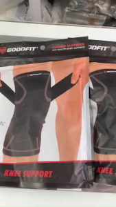 GoodFit (1 CÁI) Bó Gối Thể Thao 2 Trong 1 GF511K Chất Liệu Nylon SBR Co Giãn Dây Đai Latex Bảo Vệ Xương Bánh Chè Dải Silicone Chống Trượt Phù Hợp Nhiều Môn Thể Thao