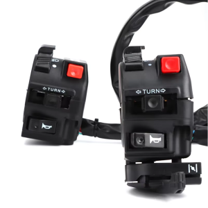 7/8" 22mm Motorcycle  5-Function Switch Assembly Multi-function Left Turn Signal Horn Start Choke Starter Switch For ATV/Quad