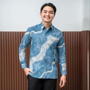 Sawunggaling Kemeja Batik Pria Lengan Panjang Terbaru Formal Casual Slim fit Rekomendasi 2025 Batik Premium Class