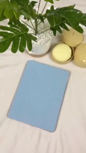 เคสไอเเพด ใช้สำหรับ gen5-gen9 พร้อมช่องเสียบปากกาฝาหลังใส กรณี Air4/Air5 10.9 pro11