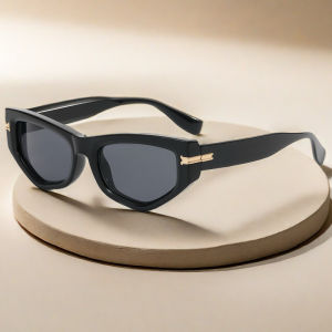 🔥Cadia👍Irregular Cat Eye Sunglasses Rice Nail Sunglasses Women Retro Fashion Sunglasses