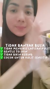 Pearlets Facial Wash Sensitive Skin dr. Netha dengan Brightening Agent untuk Kulit Wajah Cerah
