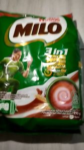 New Nestle Milo 3in1 ActivGo 990gram Susu Bubuk rasa Coklat