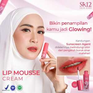 Lip Mousse Cream SR12 - Pemerah Bibir - Original BPOM tahan lama