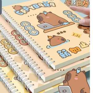 Fujifilm | Aesthetic Traditional Chinese Panda Thicker Coil Notebook