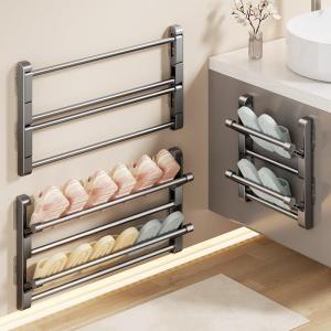 Puncture-free Door Hanging Bathroom Shoe Rack
