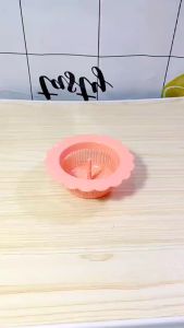 KERANJANG SARINGAN SALURAN  WASTAFEL CUCI PIRING SARINGAN WASTAFEL PLASTIK MODEL BUNGA SINK STRAINER