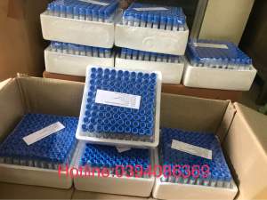 [TBYT ĐỨC NGA] Ống nghiệm nhựa EDTA chống đông máu nắp xanh(100 ống/hộp)