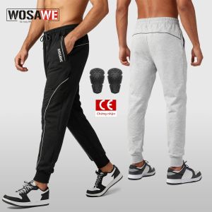 Quần Đi Xe Máy Nam WOSAWE Mùa Đông Ấm Áp Trang Bị Bảo Hộ Quần Motocross 100% Polyester