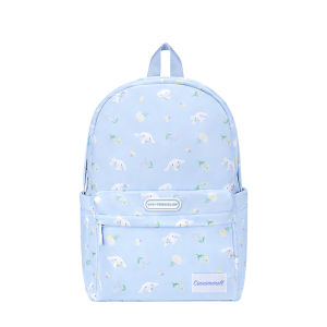 Tide color | Cute Character School Bag Blue