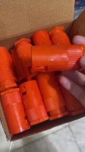 PVC Flexible Connector 1/2" 3/4" Orange Flexible Hose Connector