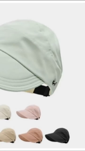 Topi Wanita Korea Style Topi Kait Masker Anti UV Topi Olahraga Topi Pantai Wanita