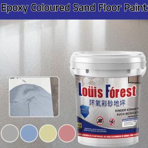 Upgrade Epoxy Coloured Sand Floor Paint Epoxy Primer Coating Waterproof Tile Paint 地坪漆