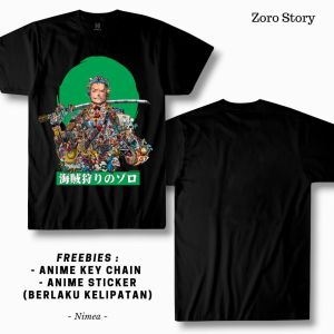 Kaos Roronoa Zoro Story - Nimea