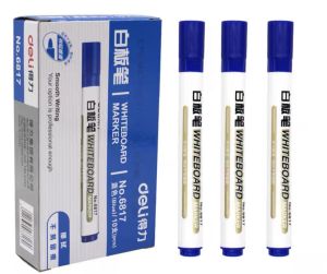 10pcs Deli WhiteBoard Marker 白板笔 Pen