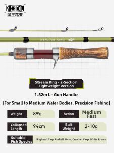 KINGDOM | Ultra Light Ultra-fine Fishing Rod for Minnow S7