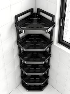 JIAJIESHI | Multifunctional Corner Bathroom Storage Rack