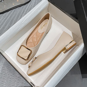 Giày Đế Bằng Đế Thấp Đế Phẳng Thời Trang Thường Ngày Cho Nữ Mùa Hè 2022 Giày Đơn Đế Phẳng Cổ Điển Cỡ Lớn