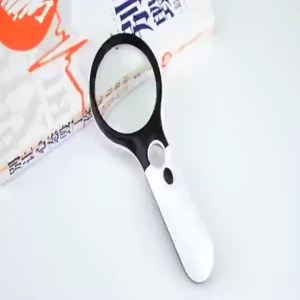 1pc Portable Magnifying Glass LED Light Magnifier with Handheld Magnifying Glass For Reading Inspection Hobbies Crafts Jewelry