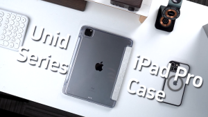 Dux Ducis Unid Series Case for iPad Pro 13 (2024)/Pro 11 2024 /Air 13 2024 With Apple Pencil Holder & Auto Sleep Wake