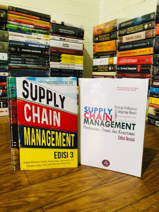 Paket 2 buku Supply chain management - I nyoman pujawan & Lina | Lazada ...