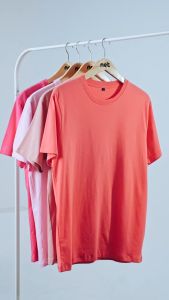 Baju Kaos Polos Anak Lengan Pendek Cotton Combed 30S: Baju Kaos Kids Umur 2-13 Tahun