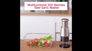 Penggiling Bawang Putih Baja Tahan KaratPemotong Bawang Bombay MultifungsiPengaduk Manual Khusus CabaiJahe dan Bawang Putih FA