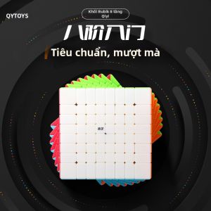 QY TOYS | Khối Lập Phương Giáo Dục Mượt Mà Màu Thật Cao Cấp cho Cuộc Thi 8x8