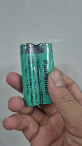 Pin sạc đầu bằng 18650 Li-ion Panasonic 4.2V - 4.200mAh dùng cho quạt sạc đèn pin tông đơ loa