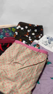 6pcs Bundle Assorted Soft Cotton Panties - Soft Comfortable & Perfect for Everyday Wear