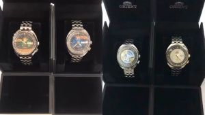 Đồng hồ nam Orient Watch Revival Wold Map RA-AA0E máy cơ automatic tích cót 40h lên cót bằng tay và lên cót tự động kiểu dáng thể thao sport phiên bản limited kỷ niêm 70 năm thành lập dây thép đeo tay cao cấp chính hãng